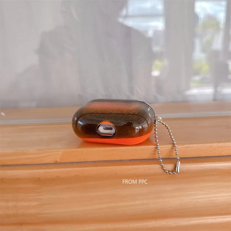 Luminous Floating Quicksand Headphone Case